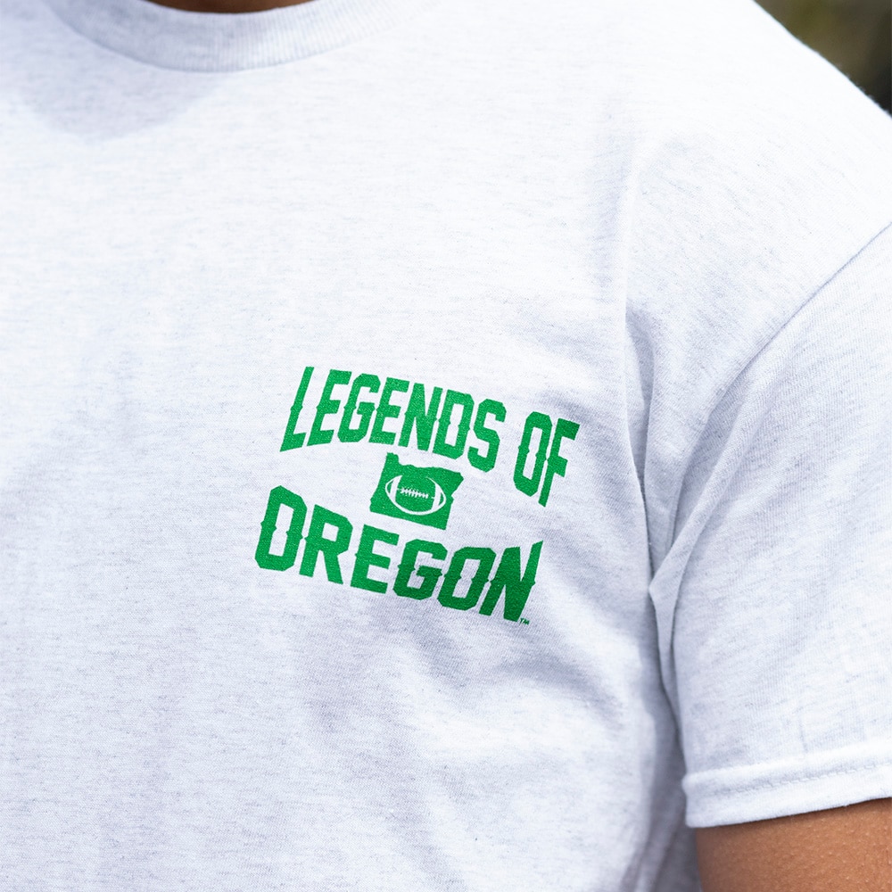 Legends of Oregon, Marcus Mariota, McKenzie SewOn, T-Shirt